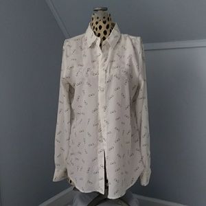 Sassy Ann Taylor Eyeglass Blouse